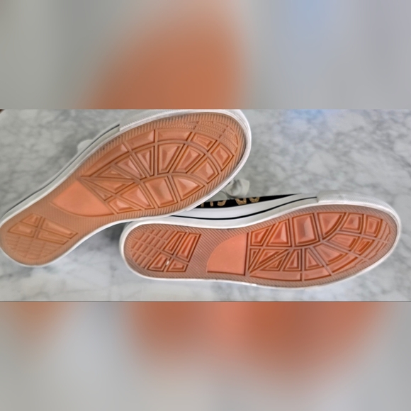 Golden Knights Fan Converse Style Sneakers Low Top US Size 9 - Picture 6 of 8